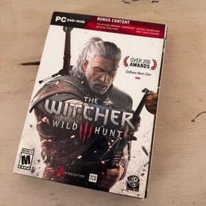 The Witcher 3 Wild Hunt PC DVD ROM Game Complete Edition with Bonus Content
